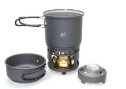 Esbit Alcohol Stove & Trekking Cookset CS985HA