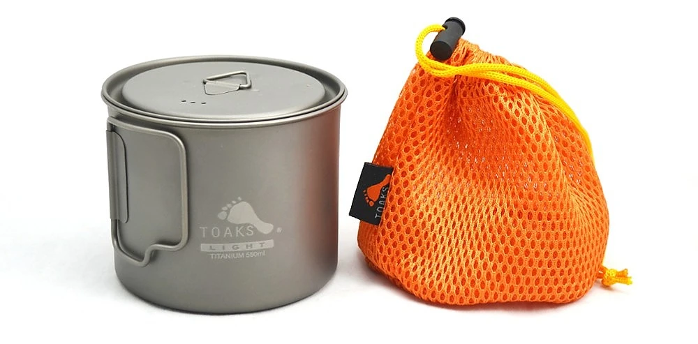 Toaks Light Titanium 550ml Pot (D95mm)