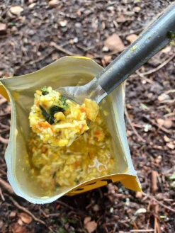 Firepot Dal And Rice With Spinach