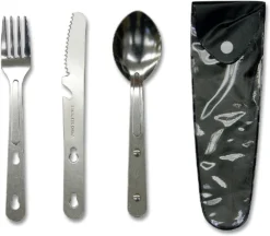 Texsport Knife, Fork, And Spoon Set