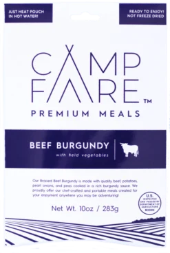 CampFare Beef Burgundy With Field Vegetables