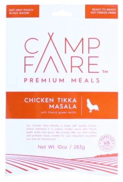 CampFare Chicken Tikka Masala With French Green Lentils