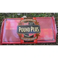 Trader Joe's Pound Plus 72% Cacao Dark Chocolate